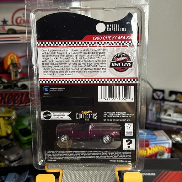 Hot Wheels Collectors RLC Exclusive 1990 Chevy 454 SS - Picture 7 of 7